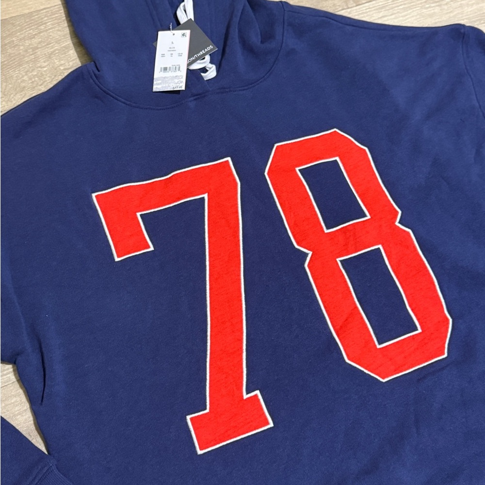 Grayson Threads Women's 78 Sweatshirt - Blue, Red Size L - Picture 3 of 9